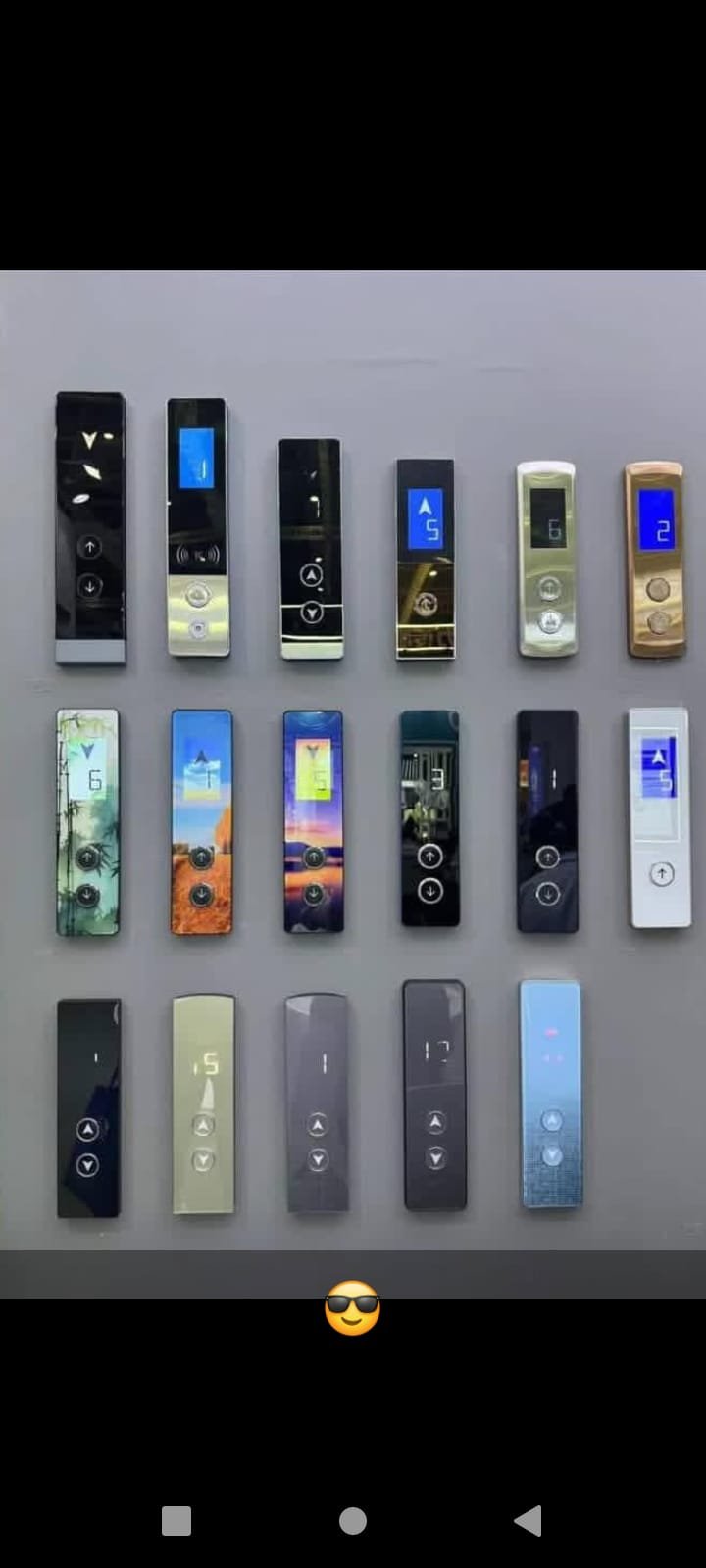 Elevator call button panel designs